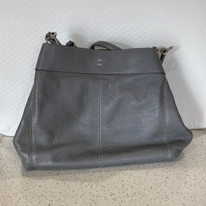 Coach Hobo  Bag Gray with Silver Hardware